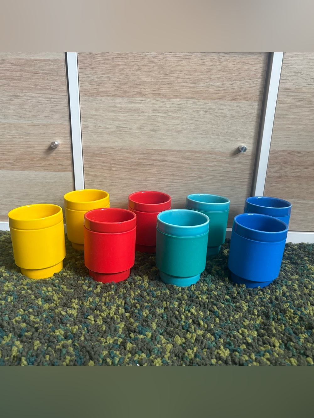 Target x Lego Collection Set of 8 Ceramic Cups